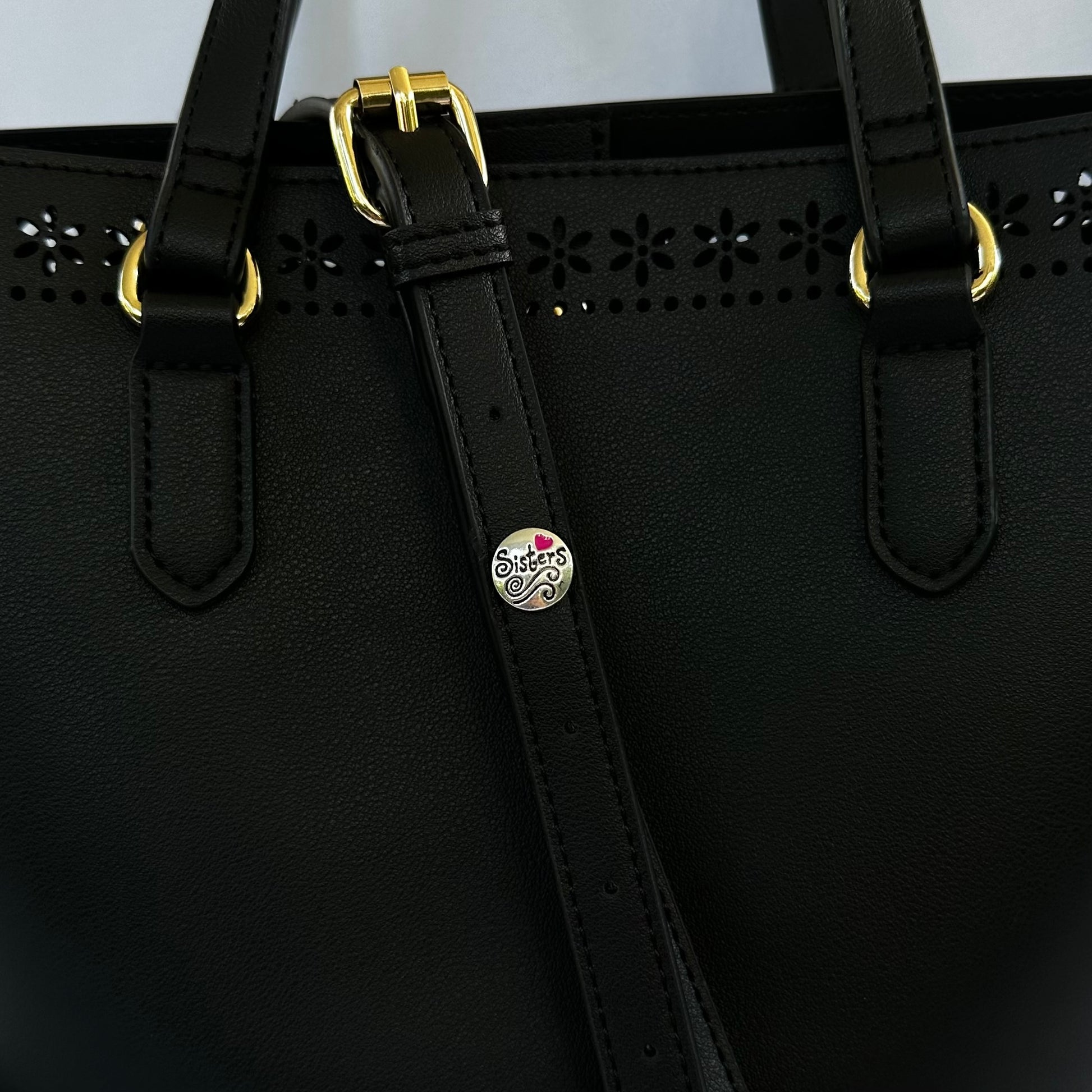 Pink Belt and Bag Charm 